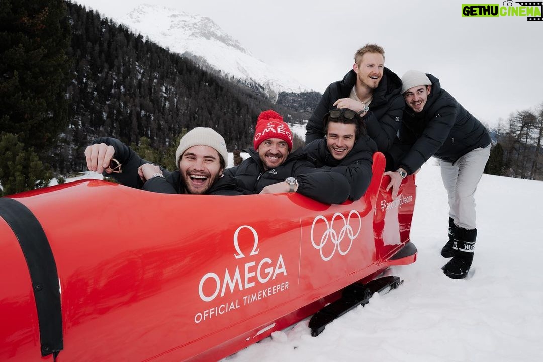 Tom Felton Instagram - Double tap if you want to hear the Bobsled Boys mixtape. #omegamychoice #omegaofficialtimekeeper @omega