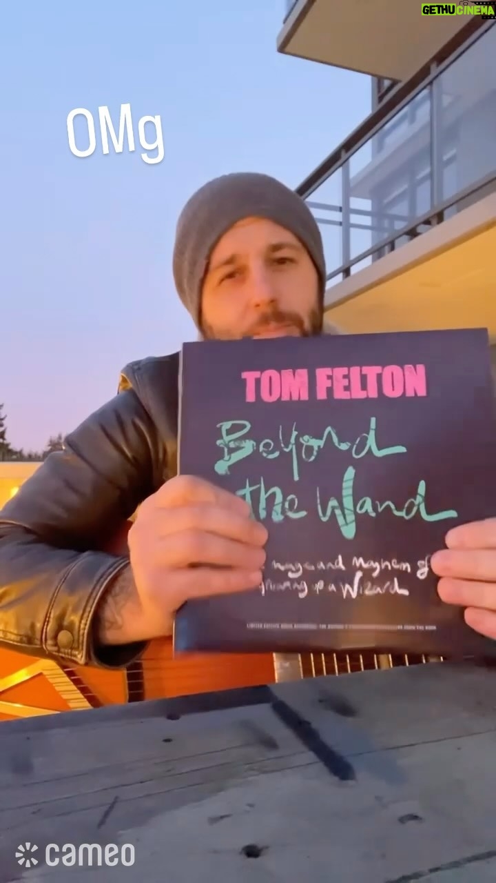 Tom Felton Instagram - Iām speechless @derek_pitts on @cameo šš¼ā¤ļø