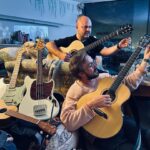 Tom Felton Instagram - Teaching @therealmckee how to tune a guitar into the early hours of Monday morning was a night I’ll never forget x #bucketlist