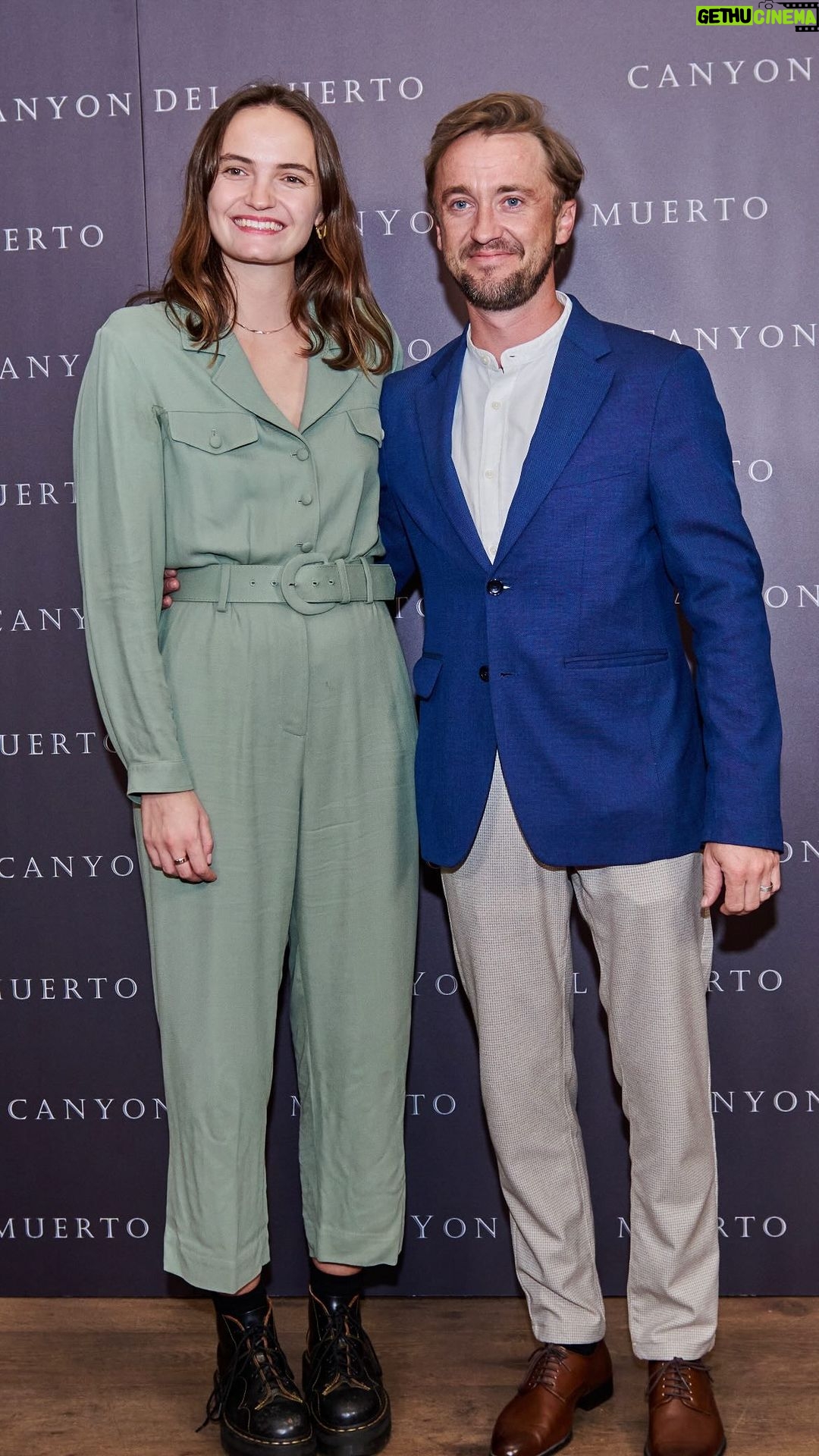Tom Felton Instagram - #canyonofthedead Welcome to a sneak peek into our special friends and family - first cut - screening at London’s Ham Yard Hotel, with our amazing UK cast and crew. Uncover the true story of North America’s first female archaeologist in #CanyonDelMuertoFilm, coming in 2024. #CanyonDelMuerto #Arizona #Archaeology #AbigailLawrie #TomFelton