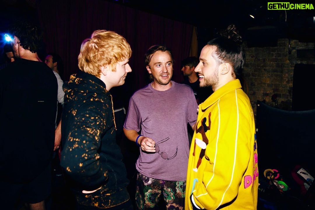 Tom Felton Instagram - Big ❤️ to the boys #areyouentertained The Box Soho