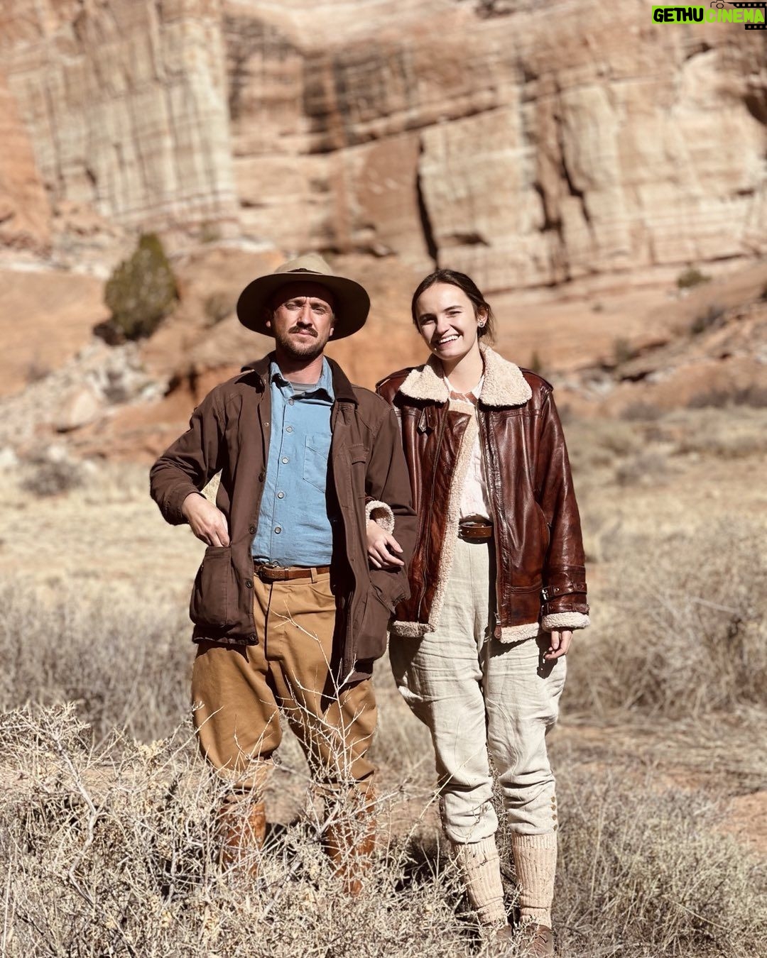 Tom Felton Instagram - Earl & Anne Morris x #canyondelmuerto