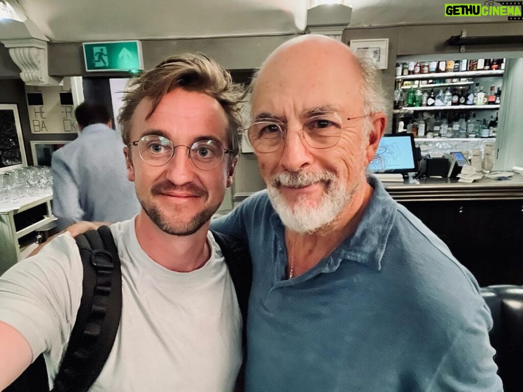 Tom Felton Instagram - was great to see my old friend , the man , the legend @therichardschiff 2:22 A Ghost Story