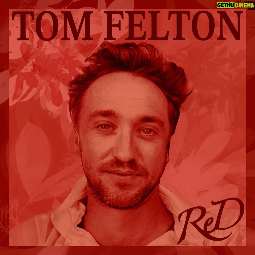 Tom Felton Instagram - ❤️ So Excited to announce my new EP “ReD” is out today. Check it out on all major platforms & let me know what you think ❤️