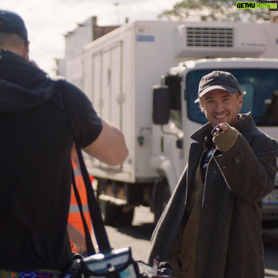 Tom Felton Instagram - Having too much fun behind the scenes shooting in Sydney 🎥 @ubereats_aus