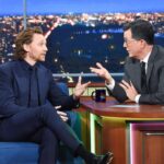 Tom Hiddleston Instagram - What an honour to be a guest on @colbertlateshow with this man, @stephenathome. One of the smartest, and the best. #BetrayalBroadway Ed Sullivan Theater