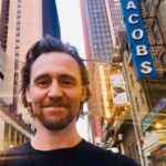 Tom Hiddleston Instagram - New office. #BetrayalBroadway Bernard B. Jacobs Theatre