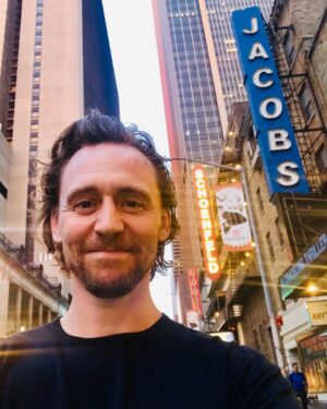 Tom Hiddleston Instagram - New office.
#BetrayalBroadway