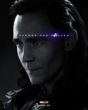 Tom Hiddleston Instagram - 1 month. #AvengersEndgame