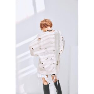 Toman Instagram - TOMAN COLLECTION 23 👖

・ﾀﾞﾒｰｼﾞﾆｯﾄ

color : ⚪️ｸﾞﾚｰｼﾞｭ / 🔵ﾌﾞﾙｰ
size : FREE

¥ 7,000 +tax

-

4/8(土) 14:00-16:00 限定
新宿ルミネエスト 店頭販売会
∟ とまんが接客いたします

4/9(日)〜 ZOZOTOWNにて販売開始予定