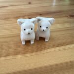 Toman Instagram - マイラブリーブラザーズを 見つけてしまい連れて帰った🚶🏻🚶🏻🚶🏻 今頃お空から我が家のやんちゃ娘たちと甘えん坊息子を見守ってくれているかな...☁️ たまには帰ってきて我が家を覗いて お姉ちゃんたちに「シャーーーー👹ッ」される アンバーの味方してあげてね...笑 #日本スピッツ