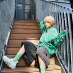 Toman Instagram - Shooting 🟡🟢⚫️ photo : @moekosawada.28 stylist : @kaishuhei hairmake : @jjstagram_make_up