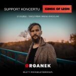 Tomasz Organek Instagram - Miło nam ogłosić, że razem z @dziwnawiosna jesteśmy oficjalnym supportem @kingsofleon KINGS OF LEON podczas ich koncertu w Polsce na @tarczynskiarena 21.06.2022 🔥 Dziękujemy @prestigemjm oraz @mysticproduction 🤘 Poland