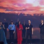 Tomasz Organek Instagram – Gala Medalu Wolności Słowa 2023, Grand Press, ECS, Gdańsk. Razem ze wspaniałymi artystami miałem przyjemność wystąpić podczas tej znakomitej i jakże ważnej uroczystości. Dziękuję @kayah_official @ralphkaminski @monikaurlik oraz @grzegorz_turnau i @jan_emil_mlynarski ✌️ Gdansk, Poland