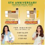 Toni Gonzaga Instagram - In celebration of our 5th Anniversary, we are having our first ever franchise sale! Swipe left for details..✨