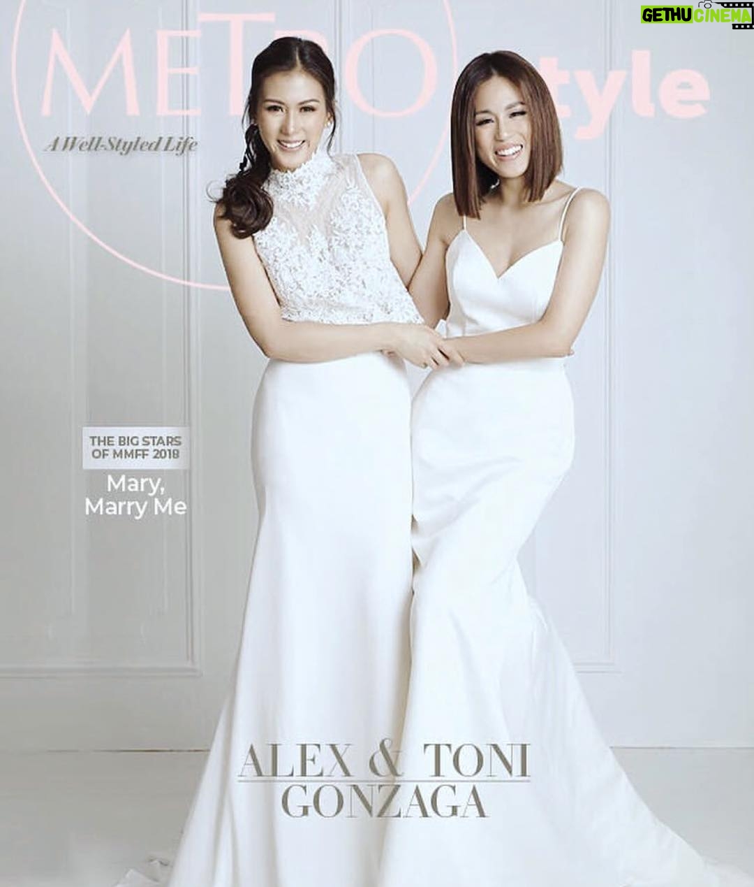 Toni Gonzaga Instagram - Thank you @metrodotstyle 👰🏻👰🏻 Thank you to everyone who supported our film.❤️ We truly appreciate all the good reviews and positive feedbacks.❤️ Thank you!!!!❤️
