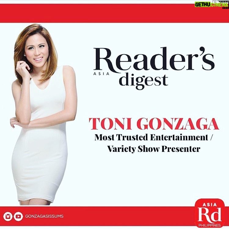 Toni Gonzaga Instagram -