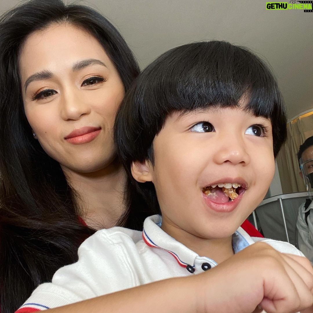 Toni Gonzaga Instagram - Thank you Lactum for welcoming me and Seve! ❤️ This project has a special place in my heart.❤️ I’ve always been a lactumama!