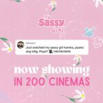 Toni Gonzaga Instagram – #MySassyGirlFever is definitely ON!!!💖

We are now showing in 200 CINEMAS nationwide! Maraming salamat sa mga nanuod na at sa mga manunuod mamaya, kita-kits!😉 

#MySassyGirl #MySassyGirlPH