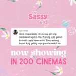 Toni Gonzaga Instagram – #MySassyGirlFever is definitely ON!!!💖

We are now showing in 200 CINEMAS nationwide! Maraming salamat sa mga nanuod na at sa mga manunuod mamaya, kita-kits!😉 

#MySassyGirl #MySassyGirlPH