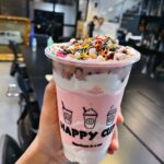 Toni Gonzaga Instagram - Look who loves our scramble too! Our beautiful Ms.Toni Gonzaga enjoying her childhood favorite! Scramble Rumble! Mag take ng break with one sip on our pink drink, it'll take you back from your childhood. Available in all Happy Cup Store! You can also order via Grabfood and Foodpanda! #Scramble #Pinoyfood #HappinessInaCup