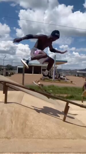 Tony Hawk Instagram - When I first saw news of a skatepark in Uganda, I was inspired to visit and possibly show skaters there some techniques to learning new tricks. But as the scene there continues to grow, I am now more inspired to visit but with a different directive: to learn some techniques from locals like Calvin, shown here learning halfcab kickflip to boardslide. Thanks to @ugandaskateboardsociety for the unwavering dedication to skateboarding and congrats to them on the recent Olympic representation in Rome. I recommend following their progress and giving support if you have the means. 🇺🇬🛹