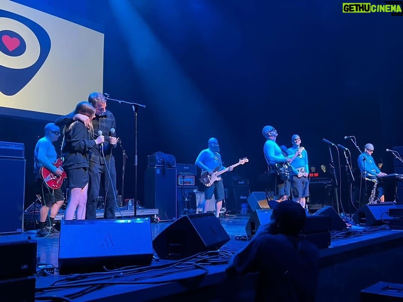 Tony Hawk Instagram - So many beautiful, touching and heartfelt moments were shared at the #otisforever celebration of life. One that I’ll never forget was singing “Just Like Heaven” with my daughter and @theaquabats. I’d post a video here but not sure she’d approve… you can probably find it if you’re curious enough. O would have loved to hate it; he touched countless lives in magical ways, but never wanted any fanfare for himself. Thanks to everyone that attended, performed and/or donated auction items to raise money for O’s favorite causes. Link in bio for some rare items, including a signed @blink182 bass and the skateboard I used at @whenwewereyoungfest. 📷: @chuck_hults @yourethenight @mister.christian.jacobs The Sound