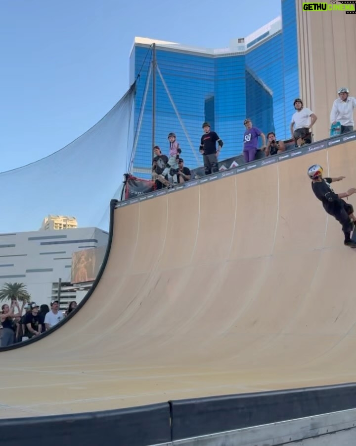 Tony Hawk Instagram - Yesterday at @whenwewereyoungfest: 1) Here I am, doing everything I can, pretending I’m a singer in a band 2) Sandro over Reese getting tech 3) warmup wizardry by Jimmy, Tate and Ruby 4) I was a skater boy, she said “see you later at the ramp” 5) Me going under Reese after a long conversation convincing her that she can now go high enough to make this work. 6) A bunch of tricks that were invented when I was young (SWIDT?) 🎥/📷: @thisguysthelimit @xgames @thedingoinsnow Las Vegas Festival Grounds
