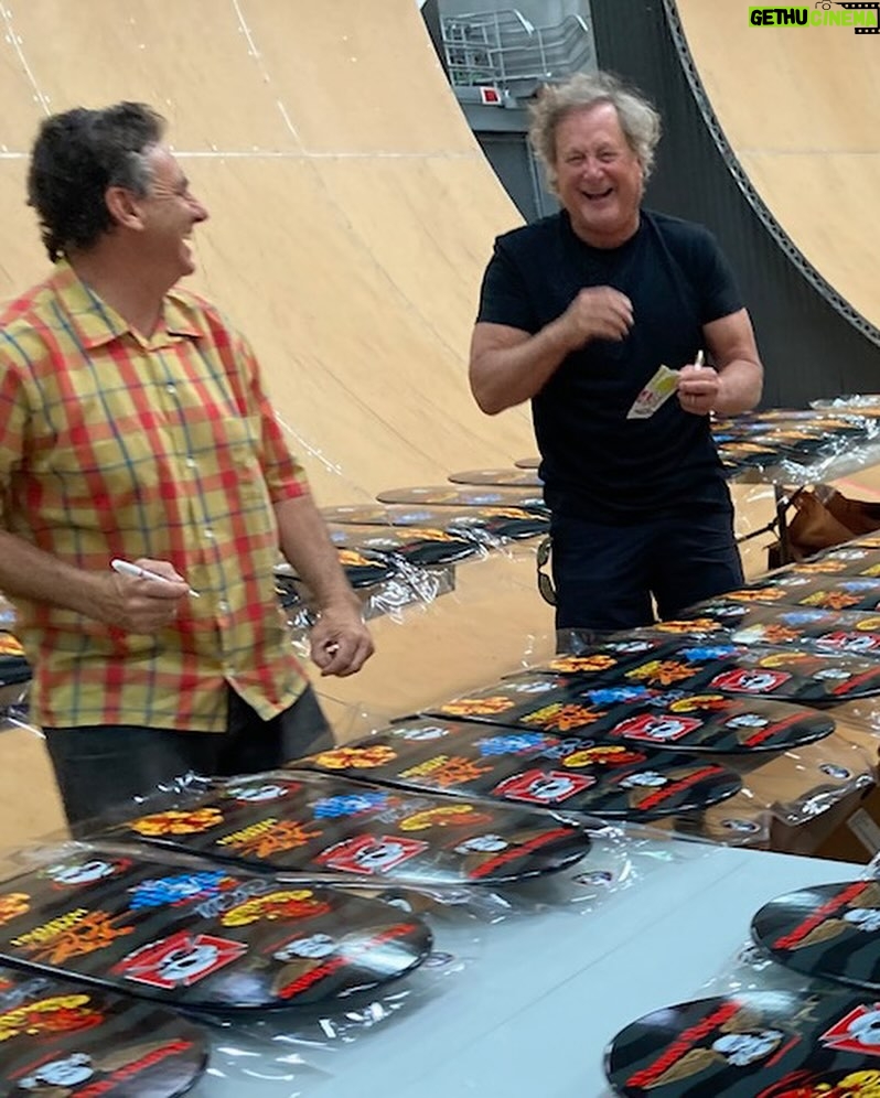 Tony Hawk Instagram - Spent lunchtime yesterday searching for Chin with some OG legends. He wasn’t underneath the 600 limited edition Bones Brigade decks that we signed but we’ll keep looking; Rodney and Tommy will also participate. More info: bbexp.org