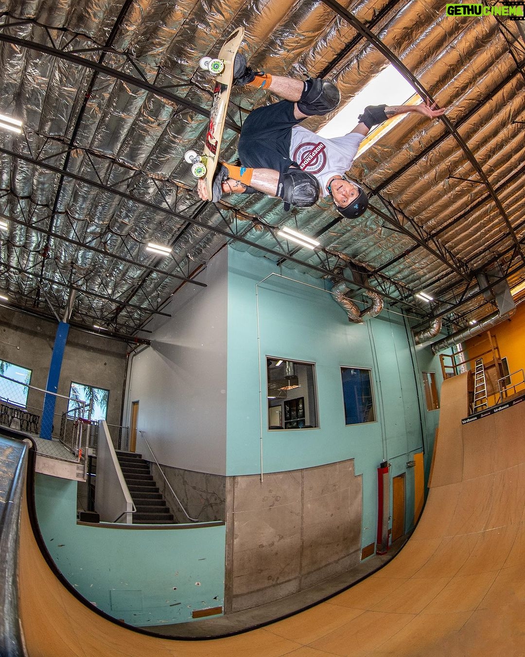 Tony Hawk Instagram - My first tailgrab in over a year! Thanks @transitionphotography for capturing this moment. Here’s to many (or at least a few) more.