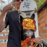 Tony Hawk Instagram - Just stashed my skateboard here in Comuna 13 after getting stem cells at @bioxcellerator. Seek and ye shall find. Reply with the hashtag I wrote on the grip tape if you get it. Please respect the neighbors. Gracias! 🇨🇴 🛹 UPDATE: FOUND BY @esadicen 🎥: @joeygranath Comuna 13, Medellín, Colombia