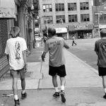 Tony Hawk Instagram – NYC, 1989: we had no days off during the summer Bones Brigade tour but we wanted to visit NYC because none of us had been there before. We drove the tour van from Long Island that morning, parked in the Bowery, made our way to CBGB’s, bought some shirts and got back on the road in time for our demo that afternoon (probably in NJ or PA). Thank you @tsherms for documenting these magical days; they feel like a different lifetime. New York City