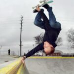 Tony Hawk Instagram – Yesterday I had the privilege of skating Dodge Skatepark, an area that my dad helped to design nearly 35 years ago. It remained in its original form up until November of last year, after locals rallied the city council and raised funds for resurfacing and slight upgrades. It was inspiring to hear from skaters that grew up here, as the park became their gathering place and, in many ways, their salvation from life’s hardships. It wasn’t the best or most modern design but it served a purpose far beyond a training grounds or competitive landscape. The skaters of Columbus and surrounding areas felt connected to this space in a way that is hard to explain unless you’ve been lucky enough to have a place like it. It was kinked and crusty and beloved for its uniquely flawed design. And now it’s smooth with proper coping, but has kept its shape and raw charm. In some ways, it is the only [literal] concrete legacy of my father’s impact on skateboarding; he knew us skaters as creative misfits that just needed a sense of community to thrive into our adult lives. Thanks to Donny @smellycurb for meeting me on this frigid morning and giving me first-hand insight to the rich history of this sacred place. And thanks to my lifelong skate friend & OG skatepark advocate @mikivuckovich for taking these pics. It was my pleasure to help revitalize the park and roll around in my dad’s honor. He would have been proudly stoic but stoked to see it. Dodge Park