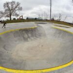 Tony Hawk Instagram – Yesterday I had the privilege of skating Dodge Skatepark, an area that my dad helped to design nearly 35 years ago. It remained in its original form up until November of last year, after locals rallied the city council and raised funds for resurfacing and slight upgrades. It was inspiring to hear from skaters that grew up here, as the park became their gathering place and, in many ways, their salvation from life’s hardships. It wasn’t the best or most modern design but it served a purpose far beyond a training grounds or competitive landscape. The skaters of Columbus and surrounding areas felt connected to this space in a way that is hard to explain unless you’ve been lucky enough to have a place like it. It was kinked and crusty and beloved for its uniquely flawed design. And now it’s smooth with proper coping, but has kept its shape and raw charm. In some ways, it is the only [literal] concrete legacy of my father’s impact on skateboarding; he knew us skaters as creative misfits that just needed a sense of community to thrive into our adult lives. Thanks to Donny @smellycurb for meeting me on this frigid morning and giving me first-hand insight to the rich history of this sacred place. And thanks to my lifelong skate friend & OG skatepark advocate @mikivuckovich for taking these pics. It was my pleasure to help revitalize the park and roll around in my dad’s honor. He would have been proudly stoic but stoked to see it. Dodge Park