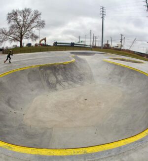 Tony Hawk Instagram - Yesterday I had the privilege of skating Dodge Skatepark, an area that my dad helped to design nearly 35 years ago. It remained in its original form up until November of last year, after locals rallied the city council and raised funds for resurfacing and slight upgrades. It was inspiring to hear from skaters that grew up here, as the park became their gathering place and, in many ways, their salvation from life’s hardships. It wasn’t the best or most modern design but it served a purpose far beyond a training grounds or competitive landscape. The skaters of Columbus and surrounding areas felt connected to this space in a way that is hard to explain unless you’ve been lucky enough to have a place like it. It was kinked and crusty and beloved for its uniquely flawed design. And now it’s smooth with proper coping, but has kept its shape and raw charm. In some ways, it is the only [literal] concrete legacy of my father’s impact on skateboarding; he knew us skaters as creative misfits that just needed a sense of community to thrive into our adult lives. Thanks to Donny @smellycurb for meeting me on this frigid morning and giving me first-hand insight to the rich history of this sacred place. And thanks to my lifelong skate friend & OG skatepark advocate @mikivuckovich for taking these pics. It was my pleasure to help revitalize the park and roll around in my dad’s honor. He would have been proudly stoic but stoked to see it.