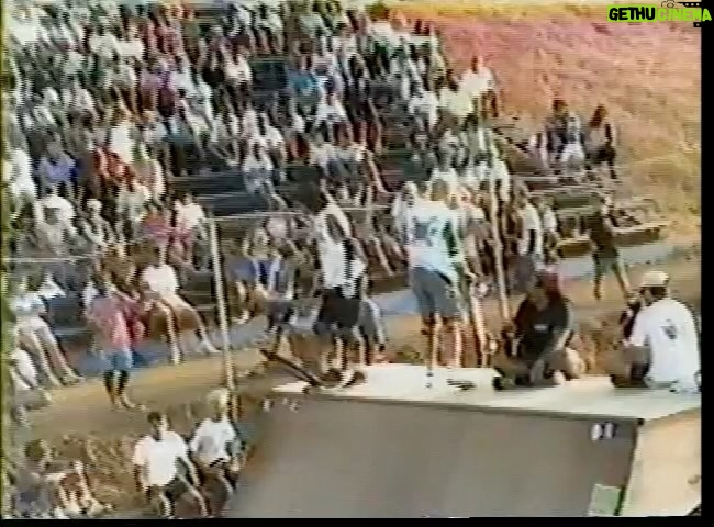 Tony Hawk Instagram - The only video documentation I’ve seen from 1988’s “Capitol Burnout” mini-ramp event in Sacramento is @majordredd’s VHS footage. I recently watched the entire raw tape and here are some finds from practice & preliminary runs: 1) me dodging the full crowd scene for practice 2) @stevecaballero mini maestro 3) @lancemountain with an Accident! 4) Gonz showing us the future 5) @nblender on brand 6) Natas has pop 7) @originalbk sickest smith 8) John @lucero_rip going full Whittier 9) my desperate qualifying run 10) my final run Thanks for sending this Mike! Sacramento, California