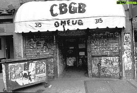 Tony Hawk Instagram - NYC, 1989: we had no days off during the summer Bones Brigade tour but we wanted to visit NYC because none of us had been there before. We drove the tour van from Long Island that morning, parked in the Bowery, made our way to CBGB’s, bought some shirts and got back on the road in time for our demo that afternoon (probably in NJ or PA). Thank you @tsherms for documenting these magical days; they feel like a different lifetime. New York City