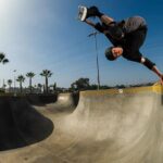 Tony Hawk Instagram - Recent frontal as seen in the current @thrashermag. I learned Miller Flips before frontside inverts so getting my hand on coping is a rare treat because I just throw it behind me and hope for the best. Thanks to @burnout for his patience while I flailed a few before this one. While you’re here: my final video “Tapes You Leave Behind” will drop next week… if we can clear the music by then. Vans Off the Wall Skate Park