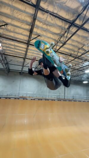 Tony Hawk Instagram - This one’s for you @andymac720. Haven’t done it in two years. Good luck on your next one!
For context: if one of us makes this ender trick, then the other one won’t be able to; a back and forth curse that has lasted 30 years. 
🎥: @_aliminator