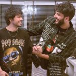 Tony Kakkar Instagram - Tony Kakkar X Abhishek Malhan✨❤️