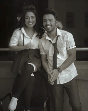 Tony Kakkar Instagram - Happy birthday Nehu @nehakakkar ♥️ One in a billion truly 👑 #nehakakkar #tonykakkar