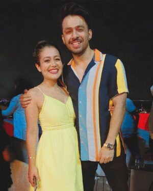 Tony Kakkar Instagram - Happy birthday Nehu @nehakakkar ♥️ One in a billion truly 👑 #nehakakkar #tonykakkar