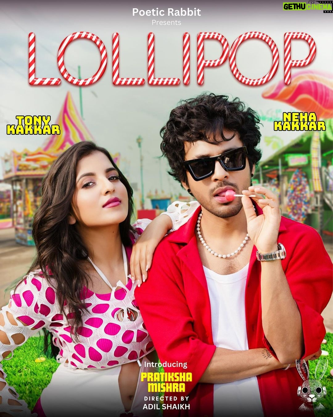 Tony Kakkar Instagram - #Lollipop video out on 15th Dec🍭 @nehakakkar @tonykakkar @pratikshamis @poeticrabbitmusic @adil_choreographer @prathhmesh @prathmesh.chaukekar @alokarbindthakur @amitkridey @ingrooves_india