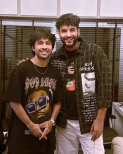 Tony Kakkar Instagram - Tony Kakkar X Abhishek Malhan✨❤️