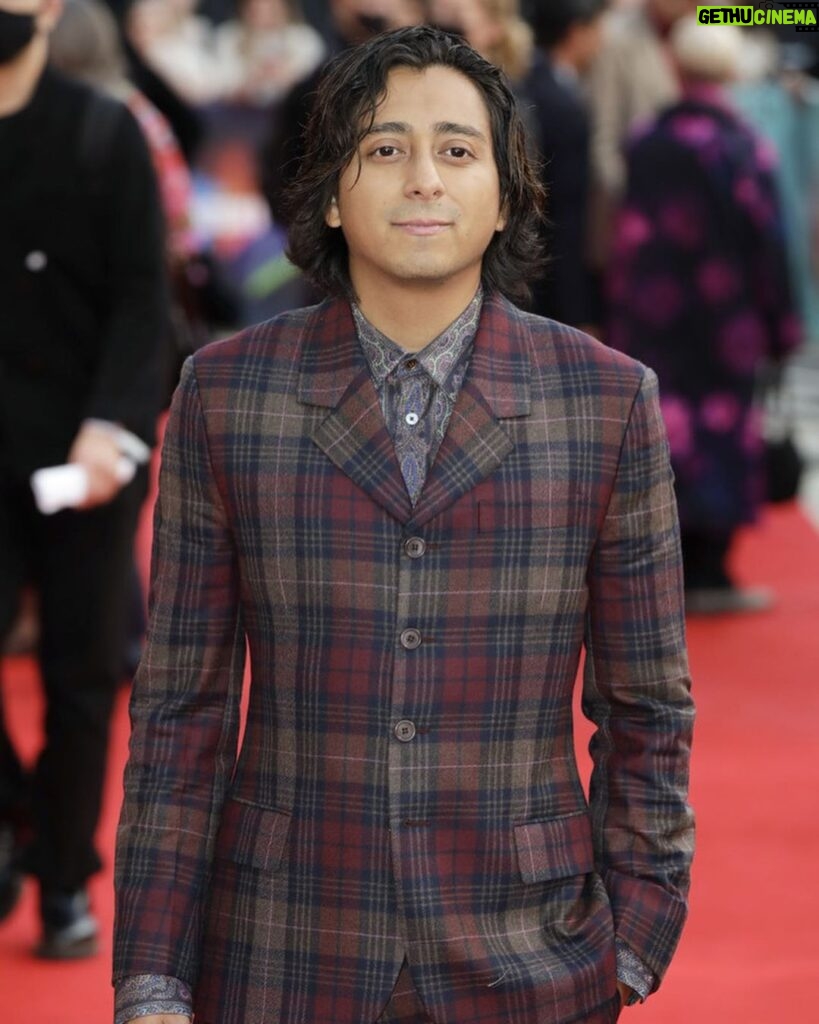 Tony Revolori Instagram - @frenchdispatch Premiere last night, at the @britishfilminstitute thank you for having me. Please go watch the movie when it comes out in theater later this month! • Big thanks to @paulsmithdesign for this amazing suit! Literally couldn’t have asked for more. Thank you.