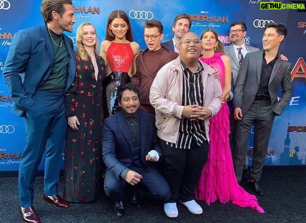 Tony Revolori Instagram - #spidermanfarfromhome I don’t think we knew we were taking photos. chinese theatre