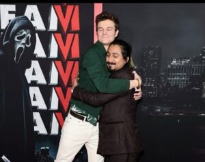 Tony Revolori Instagram - Well. I did a thing. Thank you to the @screammovies cast and crew for such a fun time. Can’t wait for you guys to watch this one. Remember don’t spoil it for people who haven’t seen it yet. 

Styling @slimecityangels 
Grooming @nicoleellemakeup 
Suit @dolcegabbana 
Watch @rolex