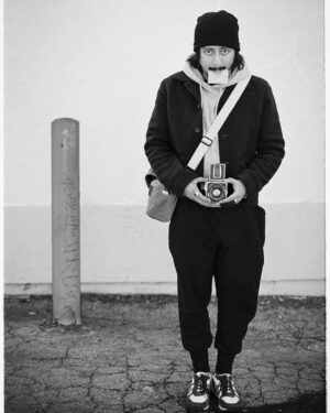 Tony Revolori Instagram - Had a great opportunity to have a brain-fogged chat with Cariann @l.odet and dope dog and pancake filled shoot with @dimitritzoy. Had a blast doing both. 

Big thank you to @skylightbooks for letting us sneak some photos in the store. 
Shoes: @onitsukatigerofficial 
Hoodie: @logic