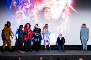 Tony Revolori Instagram - First audience screening last night! @willowofficial comes out November 30th on Disney+. 

Thanks @w.a.l.d_us for the dope jacket. Thank you london and goodnight.