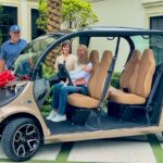 Tony Robbins Instagram - We had so much fun this birthday weekend surprising Sage with a little GEM electric vehicle!! ⚡️🎈🚙 (I say “little” but I actually fit in it and so does the whole family!! Thank you @gemlsv, we are having a blast! #DriveGEM